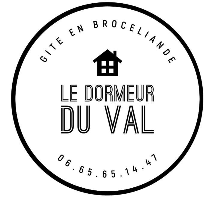 Villa Le Dormeur du Val, au cœur de Brocéliande à Trehorenteuc Extérieur photo